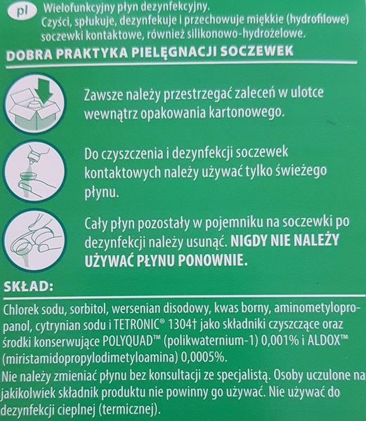 Płyn do soczewek Opti-free Express 355ml +pojemnik zdjęcie 12