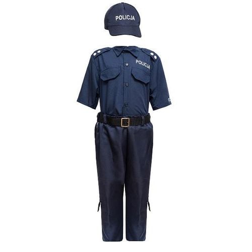 STRÓJ POLICJANT 4 CZĘŚCI 120/130 PRZEBRANIE na Arena.pl