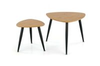Zestaw 2 stolików Minessa dąb