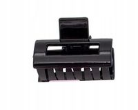 Spinka klamra plastikowa prostokątna średnia czarny 4cm