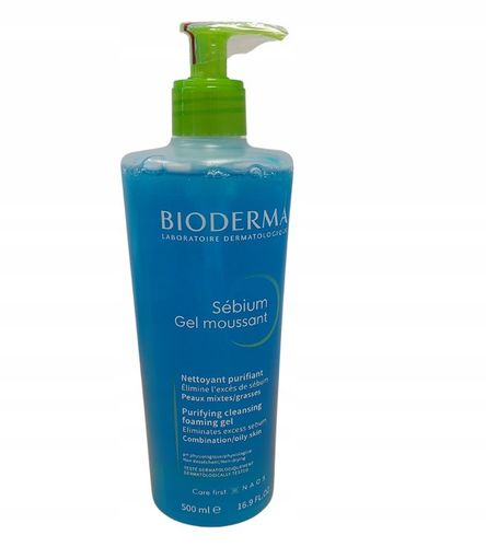 Bioderma Sebium Gel Moussant - antybakteryjny żel do cery tłustej i mieszan na Arena.pl