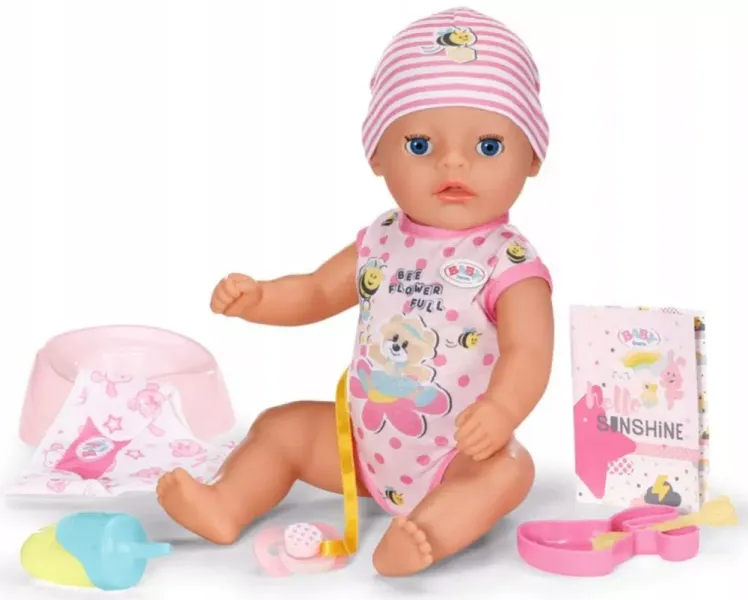 Little, dziewczynka, 36 cm - różowy zdjęcie 9