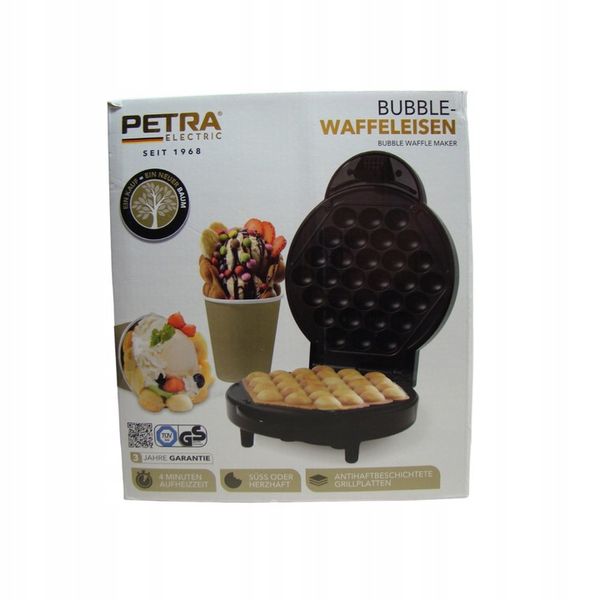 PETRA - Gofrownica bąbelkowa | 1000 W | - Gofry bąbelkowe zdjęcie 3