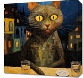 Obraz 50x50cm Nocny Obserwator
