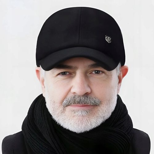 CIEPŁA CZAPKA ZIMOWA MĘSKA Z DASZKIEM SOLIDNA CHOWANE NAUSZNIKI NA ZIMĘ na Arena.pl