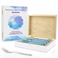 Prezent na CHRZEST ROCZEK sztućce dla dzieci z GRAWEREM