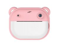 Aparat cyfrowy z drukarką InstantPrint zdjęcia, filmy, gry różowy