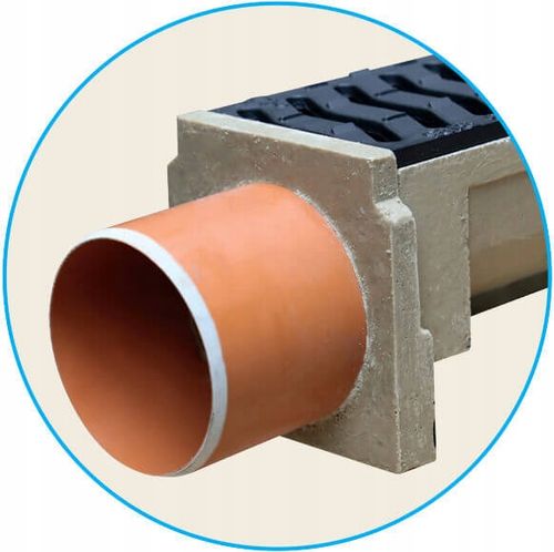 ODWODNIENIE LINIOWE STR Koryto polimerobetonowe żeliwo B125 120x100 na Arena.pl