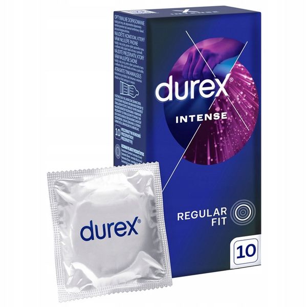 Prezerwatywy Durex Intense mocny orgazm dla kobiet zdjęcie 1