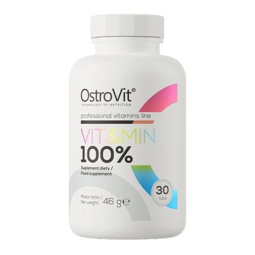 OSTROVIT 100% Vit&Min (30 tabl.) zdjęcie 1
