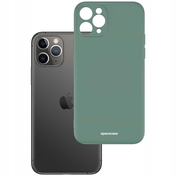Spacecase Silicone Case Iphone 11 Pro Dark Green zdjęcie 2
