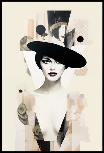 Plakat 68x101cm Portret en Décalage na Arena.pl