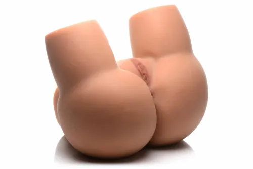 mistress jennifer bubble butt model z dwoma tunelami, bioskin tpe, 23kg na Arena.pl