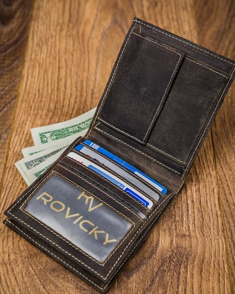oryginalny portfel męski skórzany cavaldi® zdjęcie 5