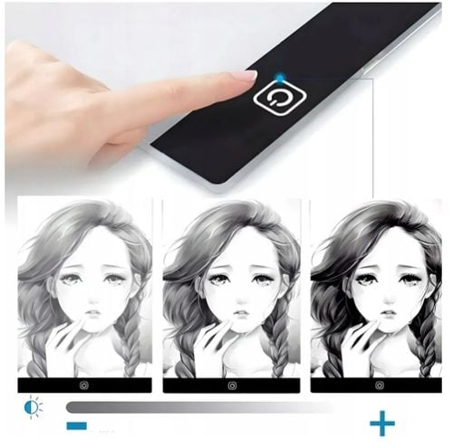 TABLET GRAFICZNY XL DESKA KREŚLARSKA DLA DZIECI RYSOWANIA LED A3 + GRATIS na Arena.pl