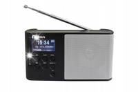 RADIO KUCHENNE BUDOWLANE ELTRA ULA DAB+ FM CYFROWE AKUMULATOR AUX SREBRNE