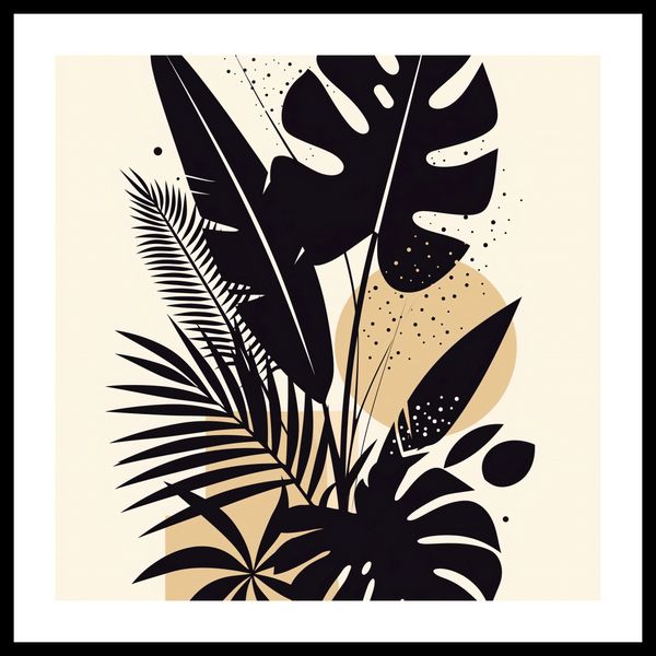 Plakat 40x40cm Tropikalny Raj zdjęcie 3