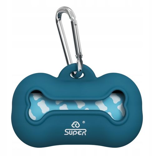 POJEMNIK ETUI na PSIE WORKI ODCHODY do OBROŻY +3 ROLKI SILIKON Karabińczyk na Arena.pl