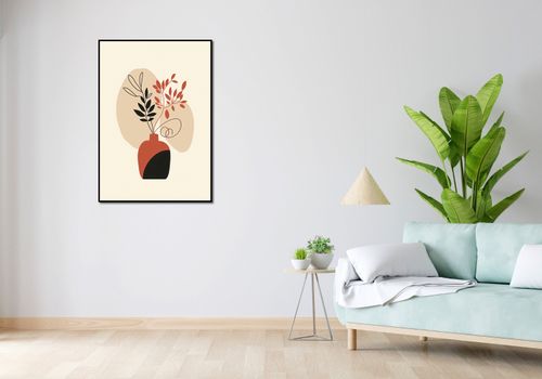 Plakat 70x100cm Ciepło Domowego Zacięcia na Arena.pl