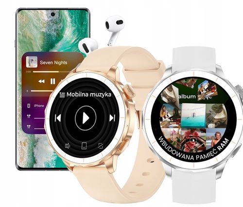 ZEGAREK DAMSKI SMARTWATCH GPS MAPY 4 GB DYKTAFON ZDJĘCIA ROZMOWY APLIKACJE na Arena.pl