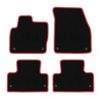 Dywaniki welurowe CARLUX-RED do Range Rover Evoque 2011-2018 czarne