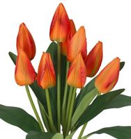 TULIPANY BUKIET TULIPANÓW SZTUCZNE KWIATY 45CM 9GAŁ