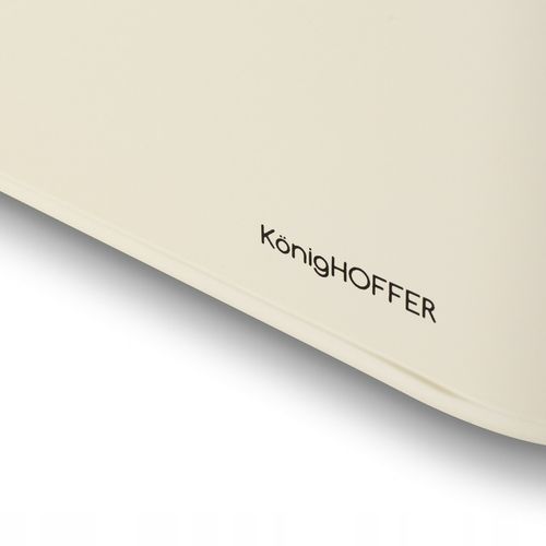 CHLEBAK Stalowy Pojemnik PIECZYWO CHLEB Konighoffer Capri 30,5x18x14 BEŻ na Arena.pl