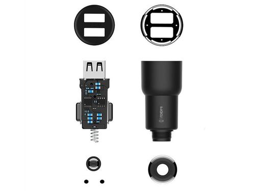 Transmiter FM Bluetooth ładowarka Xiaomi Roidmi 3S czarny na Arena.pl