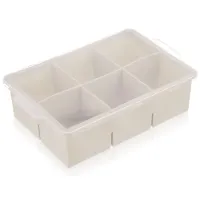 Foremka Silikonowa Forma do Dużych Kostek Lodu Lód Duże Kostki XXL Pokrywka