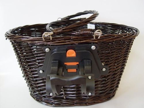 Koszyk wiklinowy click czarny na Arena.pl