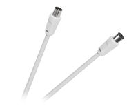 KPO2735F-1.8 Kabel TV - VIDEO bialy 1,8m