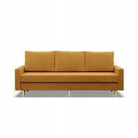 Kanapa Adams Group BLANK 212 x 92 cm tkanina żółty