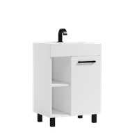 Szafka łazienkowa pod umywalkę DOMI , kolor biały (W2)