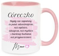 Kubek z dedykacją dla Córki – wyjątkowy prezent od mamy na każdą okazję