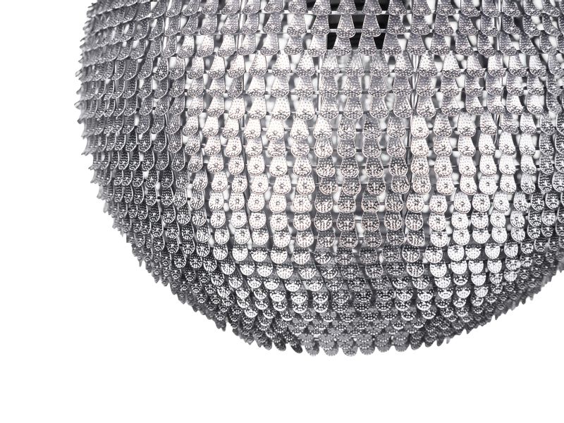 Lampa wisząca srebrna SEINE zdjęcie 6