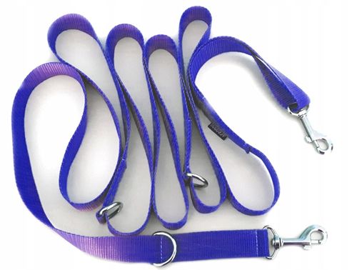 Smycz PRZEPINANA 3m szer 2cm KOLORY na Arena.pl