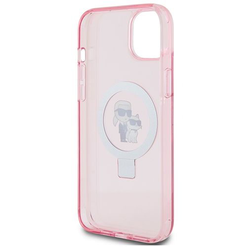 Etui Karl Lagerfeld do iPhone 15 Plus, iPhone 14 Plus, Różowy, MagSafe na Arena.pl