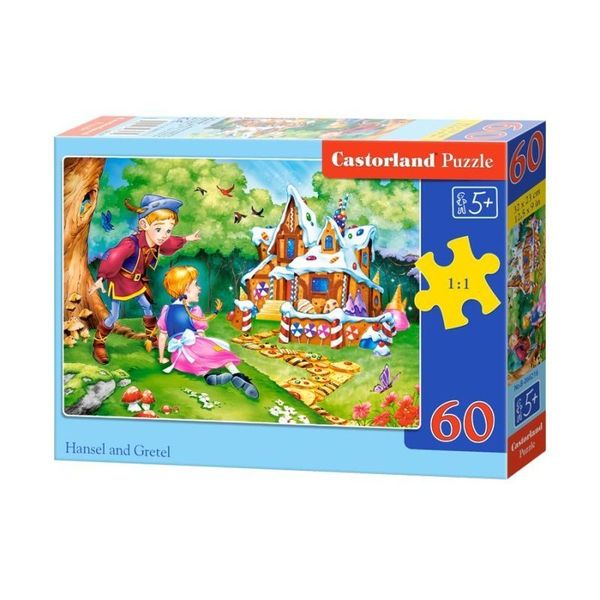 Puzzle 60el. hansel & gretel CASTOR zdjęcie 1