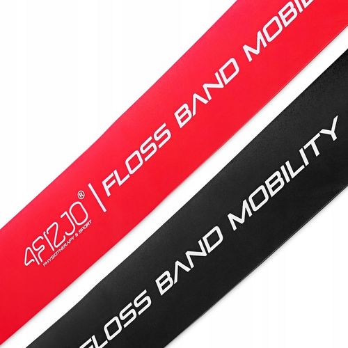 ZESTAW DO FLOSSINGU GUMA FLOSS BAND KOMPRESYJNA GUMA DO REHABILITACJI 2szt. na Arena.pl