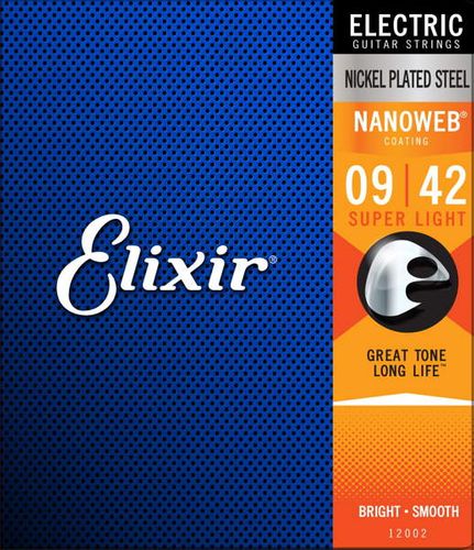 Elixir struny do gitary elektrycznej NANOWEB 9-46 na Arena.pl