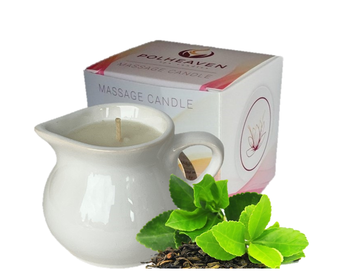 Świeca do masażu Zielona Herbata zdjęcie 1