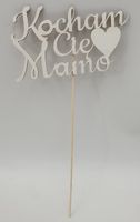 napis na piku 5szt  Kocham Cię Mamo