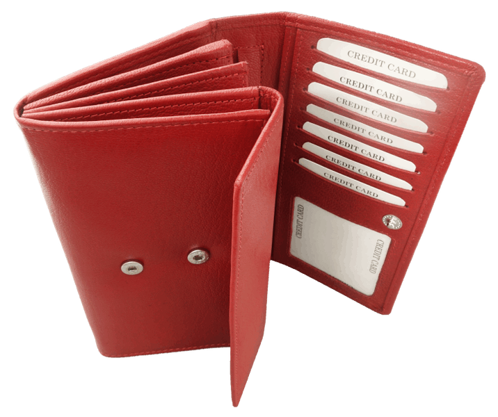 Portfel 37905211 bordowy zdjęcie 4