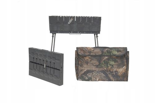 MANGAL 2MM NA 8 SZASZLYKÓW GRILL WEGLOWY GRILL SKLADANY MANGAL + POKROWIEC na Arena.pl