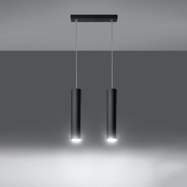 Lampa wisząca LAGOS 2 czarny zdjęcie 7