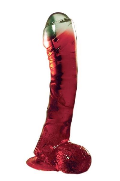 Lazy Buttcock 6.5 Red Dong zdjęcie 2