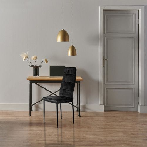 KOMPLET 4 KRZESEŁ MODERNHOME CZARNE WYPROFILOWANE 120KG na Arena.pl