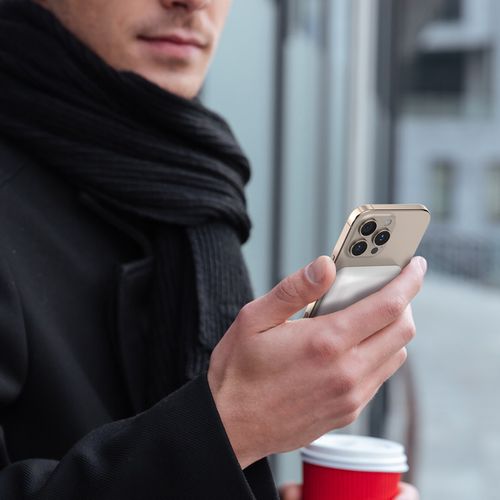 Powerbank K26 10000mAh 20W USB-A / USB-C / MagSafe - biały na Arena.pl