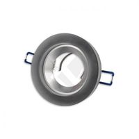 OPRAWA HALOGENOWA MIRA SZKLANA OKRĄGŁA CZARNA IP20 70MM