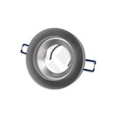 OPRAWA HALOGENOWA MIRA SZKLANA OKRĄGŁA CZARNA IP20 70MM